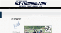 Desktop Screenshot of mx-training.com